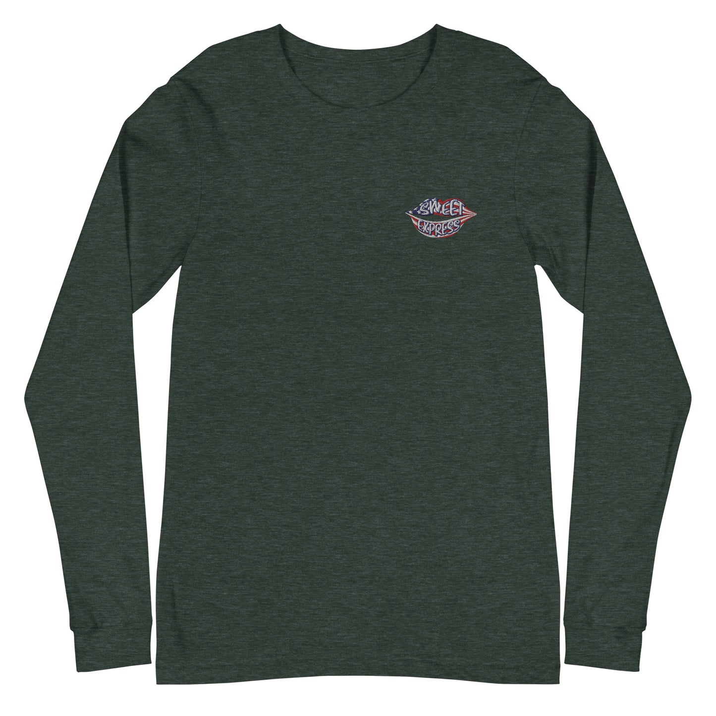 Embroidered Unisex Long Sleeve Tee