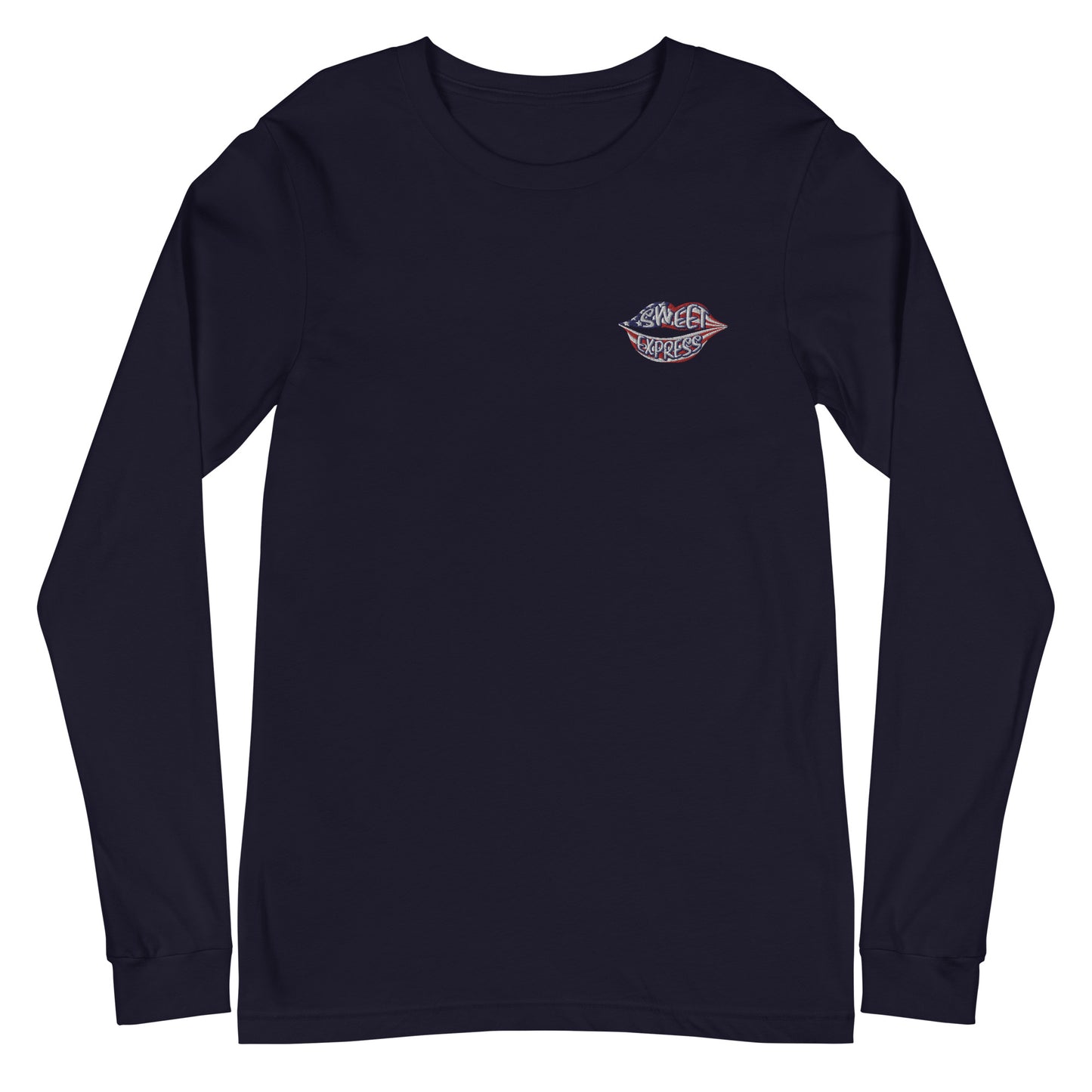 Embroidered Unisex Long Sleeve Tee