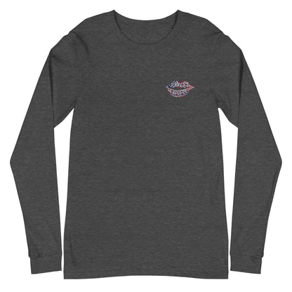 Embroidered  Unisex Long Sleeve Tee