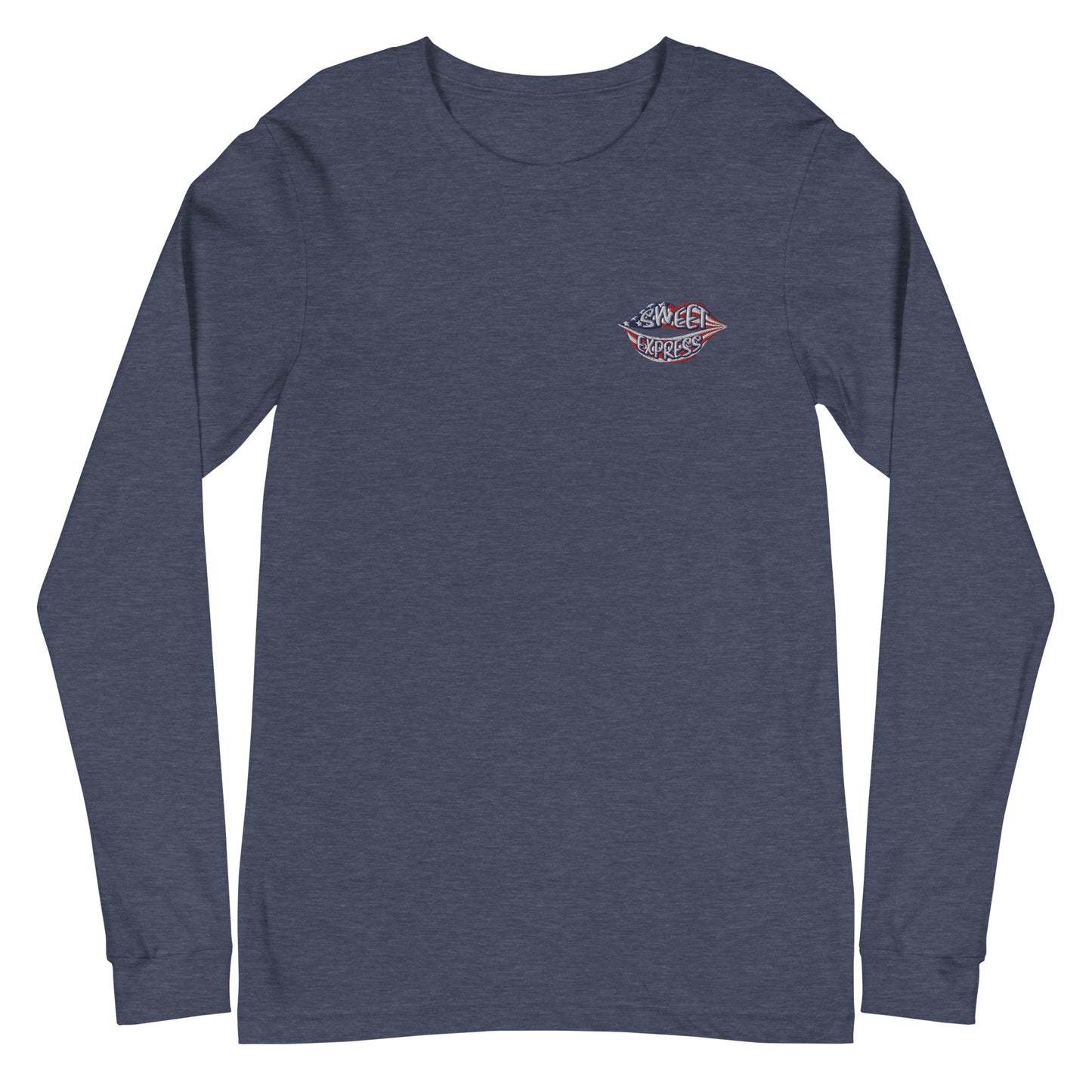 Embroidered  Unisex Long Sleeve Tee