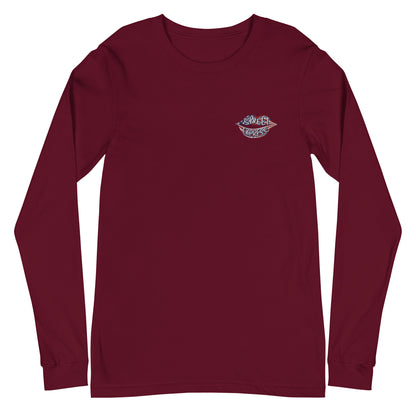 Embroidered  Unisex Long Sleeve Tee