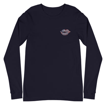 Embroidered  Unisex Long Sleeve Tee