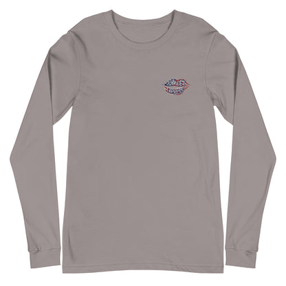 Embroidered  Unisex Long Sleeve Tee